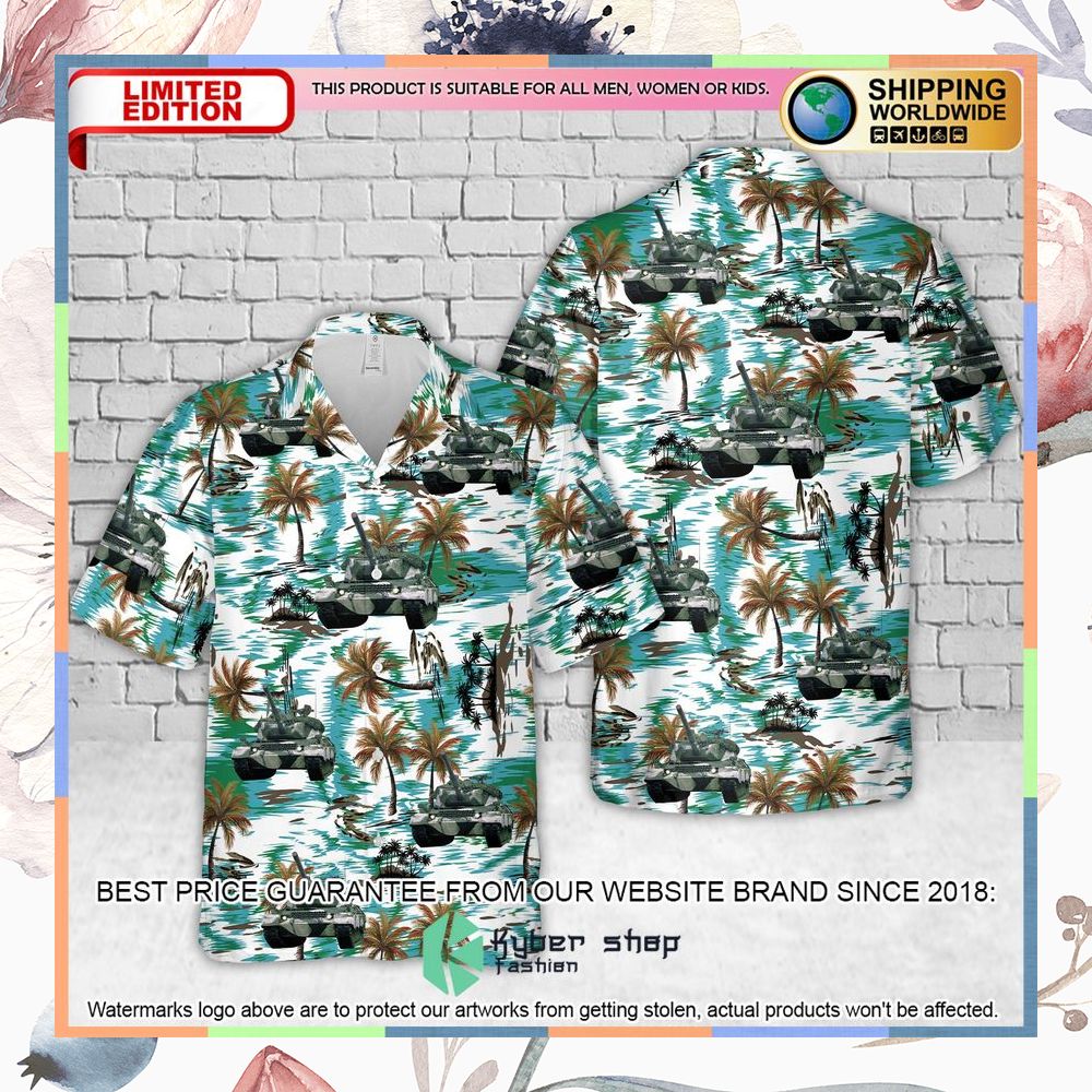 Canadian Army Leopard 1 Hawaiian Shirt 3 canadian army leopard 1 hawaiian shirt 1 906
