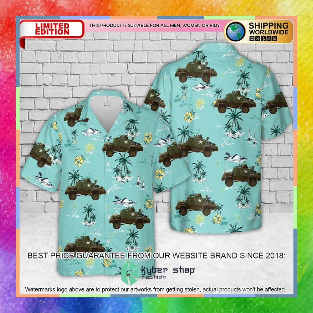 Canadian Army Otter MKI From The 4TH Canadian Armoured Division 2Nd Corps Hawaiian Shirt 3 canadian army otter mki from the 4th canadian armoured division 2nd corps hawaiian shirt 1 325