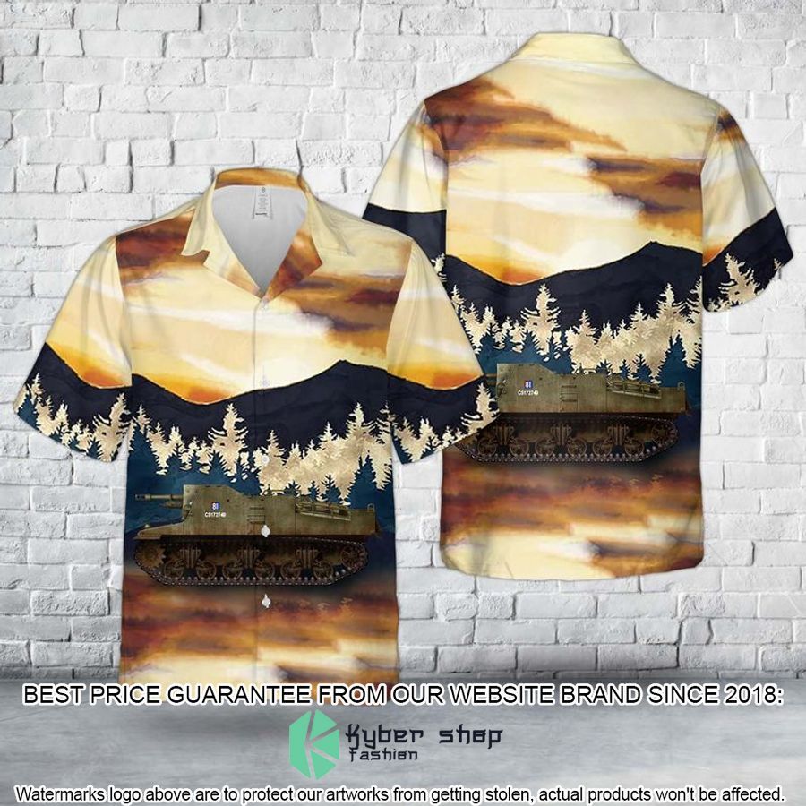 canadian army sexton mki hawaiian shirt 1 237
