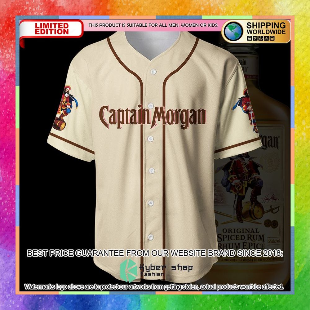 Captain Morgan Baseball Jersey 7 captain morgan baseball jersey 3 540