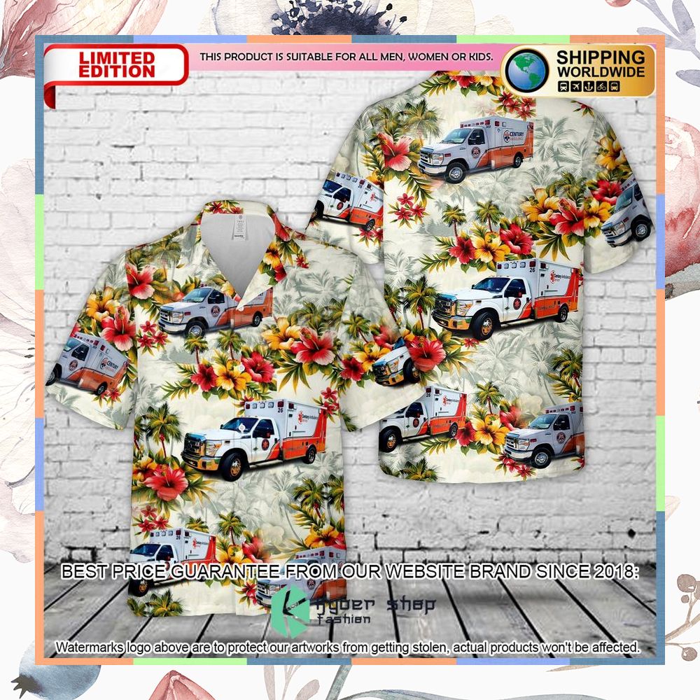 Century Ambulance Service Jacksonville Florida Hawaiian Shirt 3 century ambulance service jacksonville florida hawaiian shirt 1 23