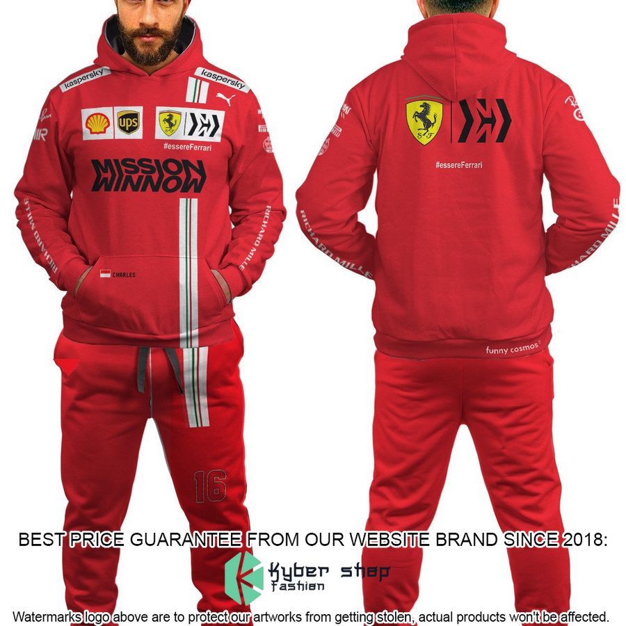 charles leclerc formula 1 hoodie long pants 2 19