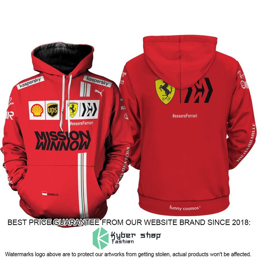 Charles Leclerc Formula 1 Hoodie and Long Pants 4 charles leclerc formula 1 hoodie long pants 4 603