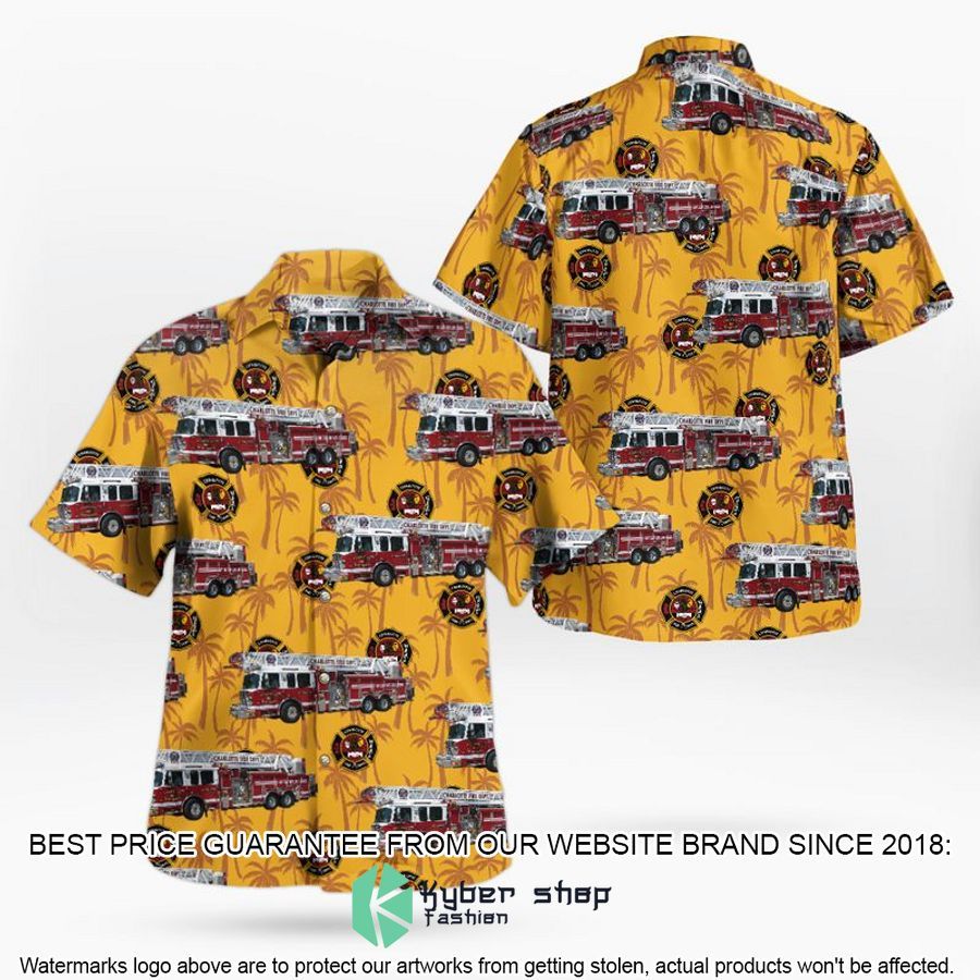 charlotte fire department ladder hawaiian shirt 1 837