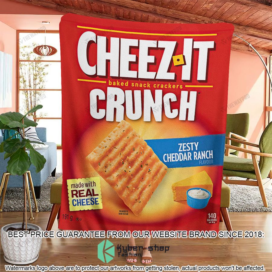 cheez it crunch soft blanket 2 255