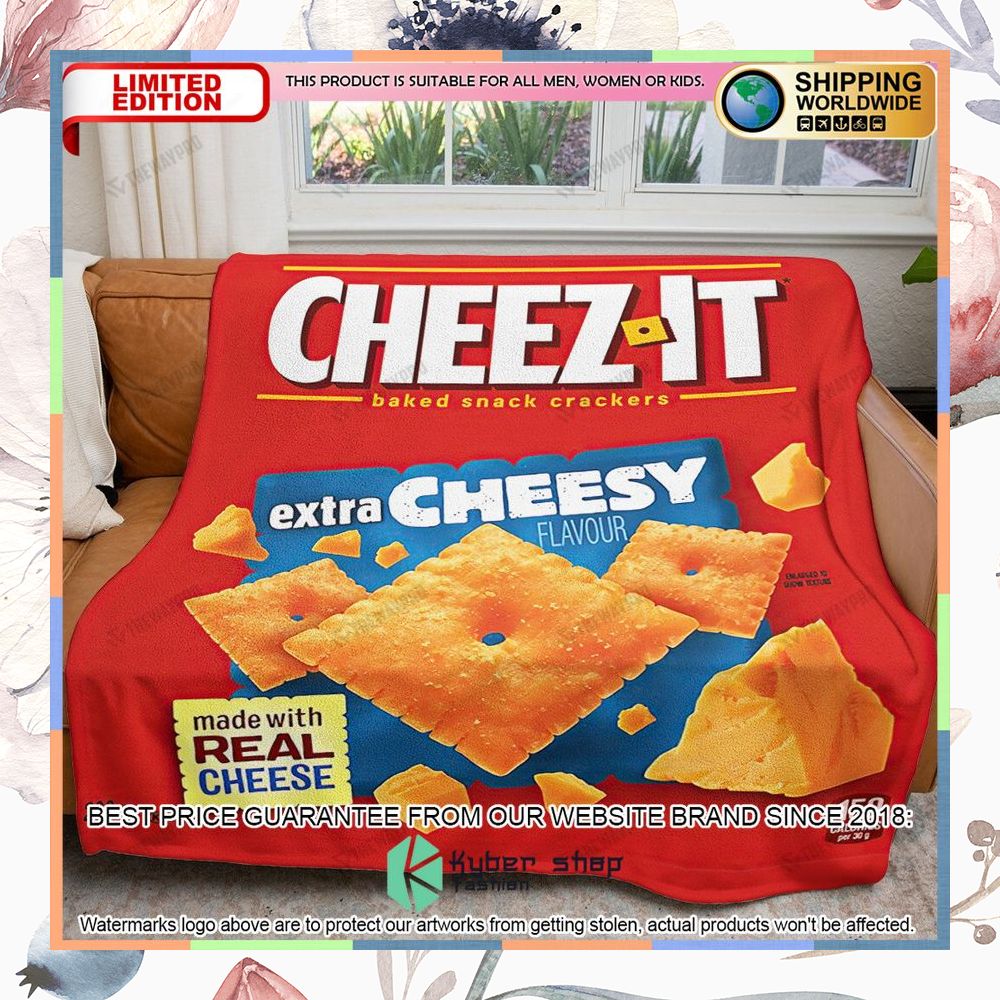 Cheez-It Soft Blanket 5 cheez it soft blanket 1 113