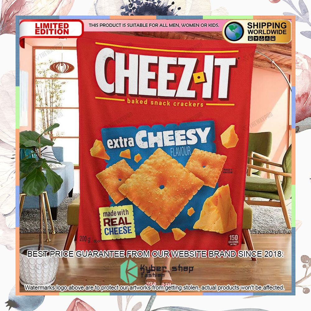 Cheez-It Soft Blanket 6 cheez it soft blanket 2 639
