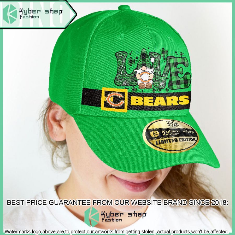 chicago bears st patrick day cap hat 2 55