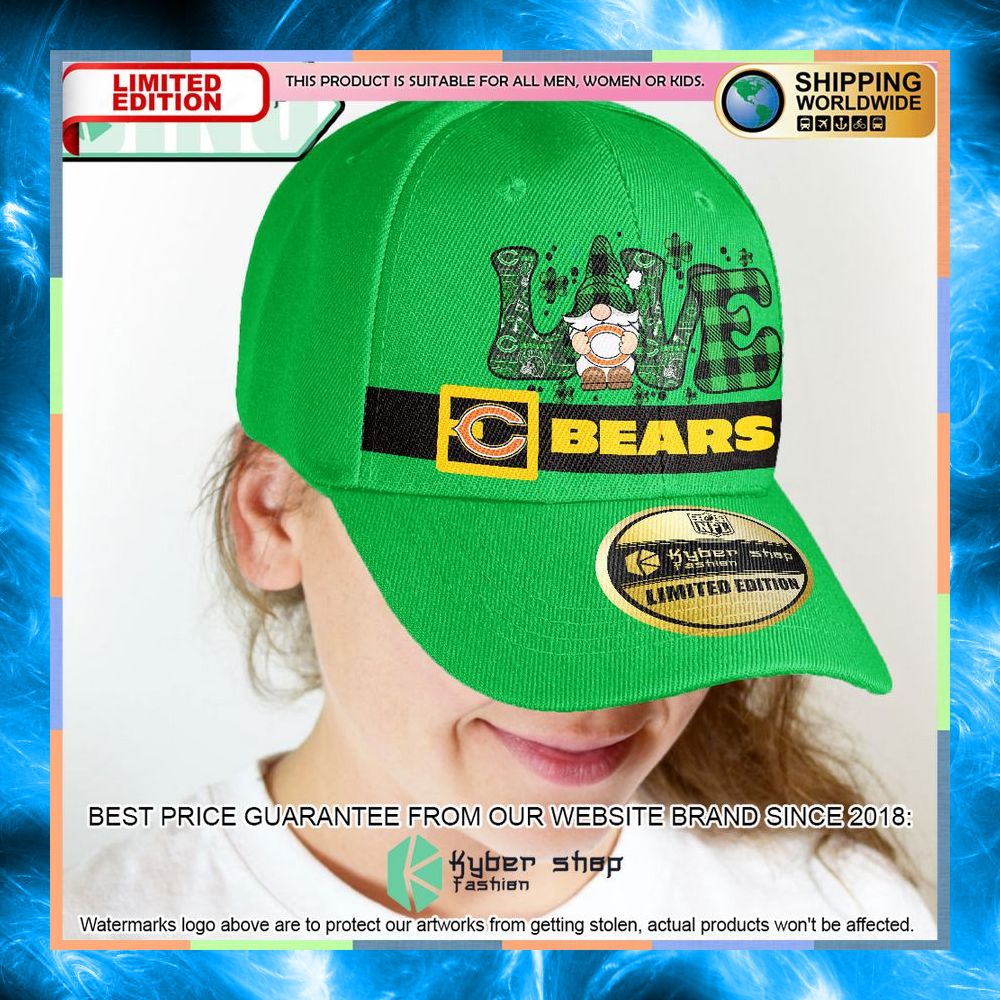 Chicago Bears St Patrick Day Cap Hat 8 chicago bears st patrick day cap hat 2 867