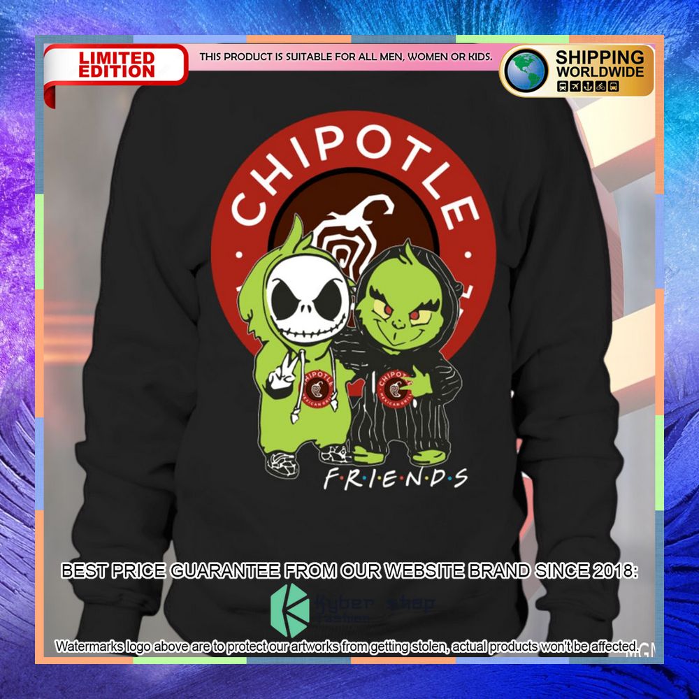 chipotle friend the grind and jack skellington baby shirt hoodie 3 781