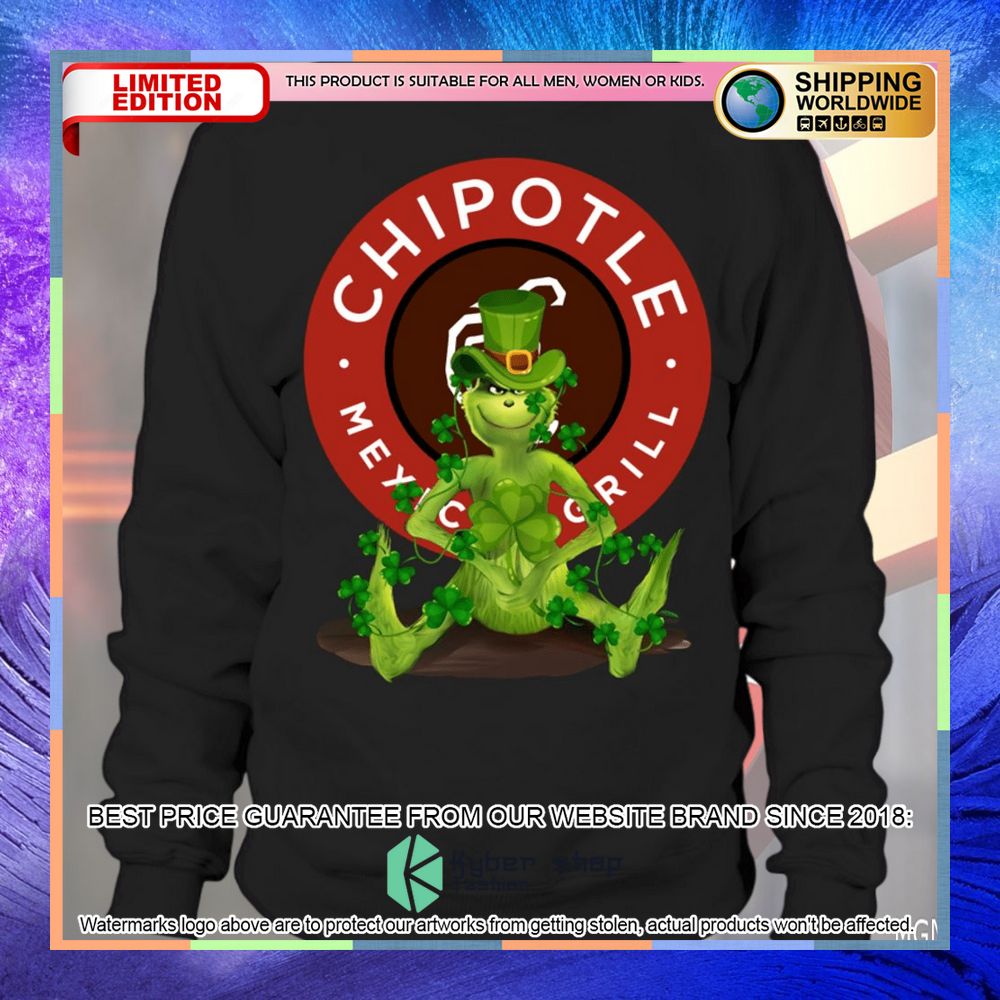 chipotle the grinch clover shirt hoodie 3 353