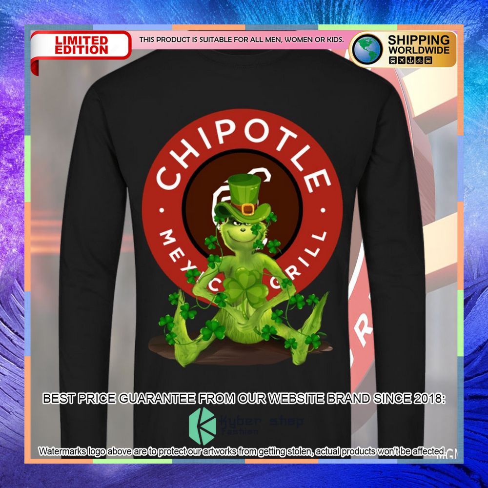 chipotle the grinch clover shirt hoodie 4 229
