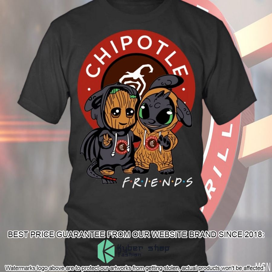 chipotle the groot and stitch baby shirt hoodie 2 607