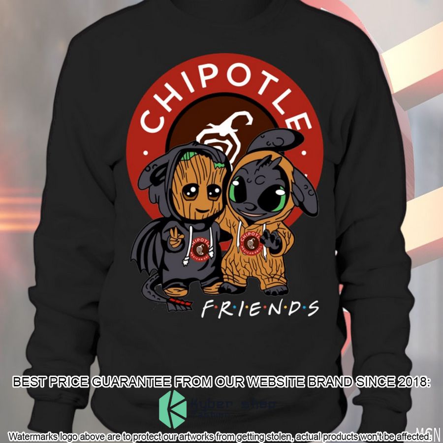 chipotle the groot and stitch baby shirt hoodie 3 497