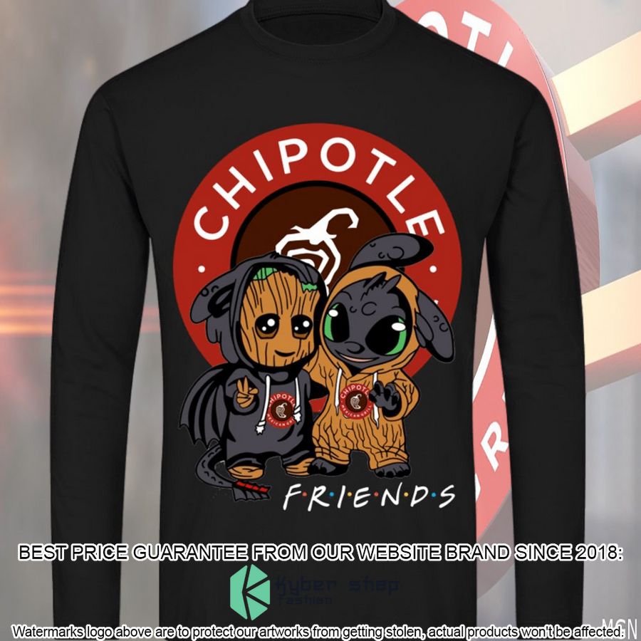 chipotle the groot and stitch baby shirt hoodie 4 487