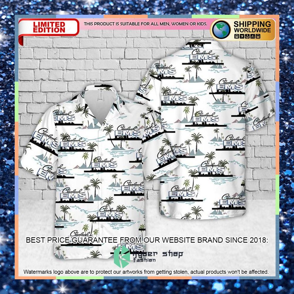 cleveland ems ohio hawaiian shirt 1 255