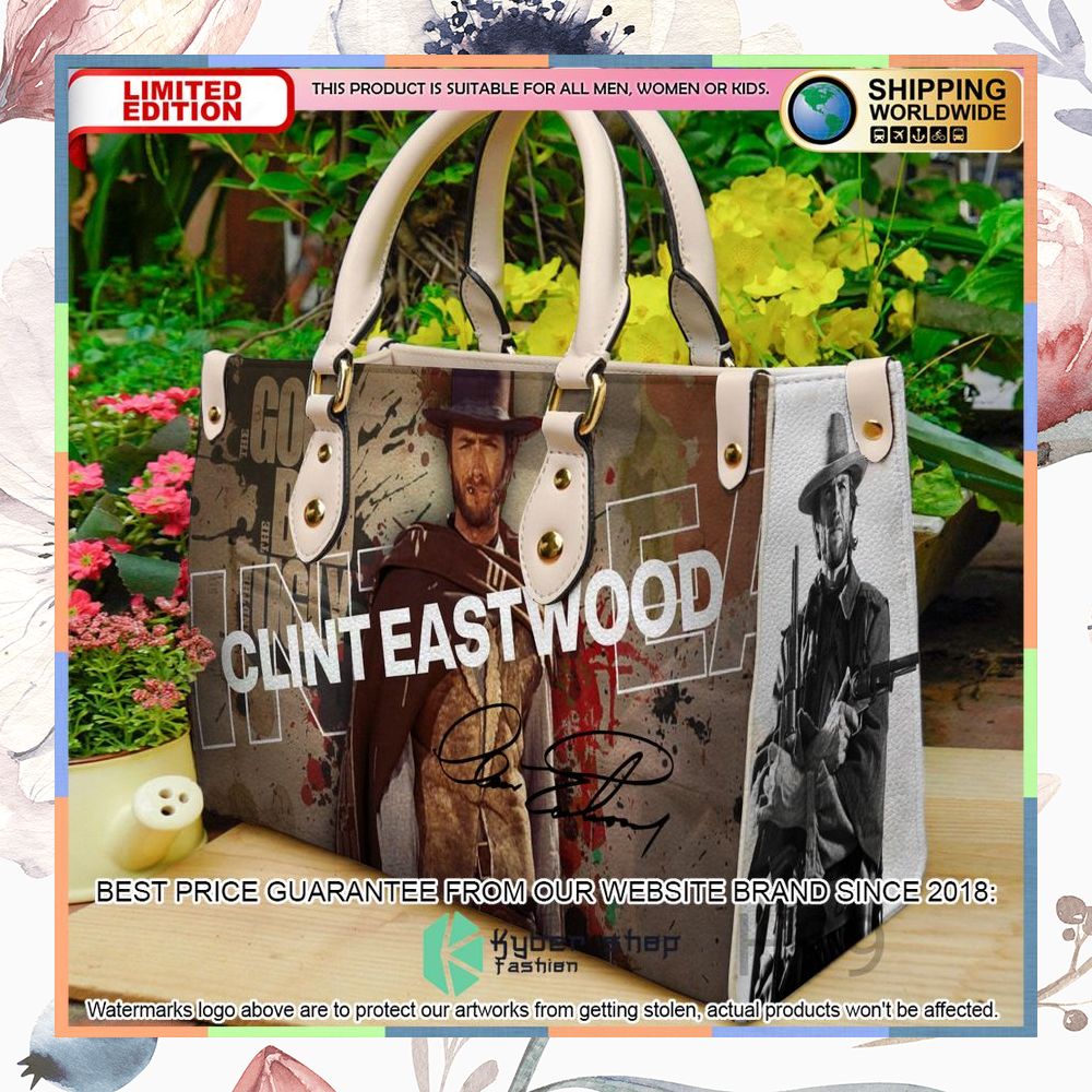 clint eastwood leather handbag 1 714