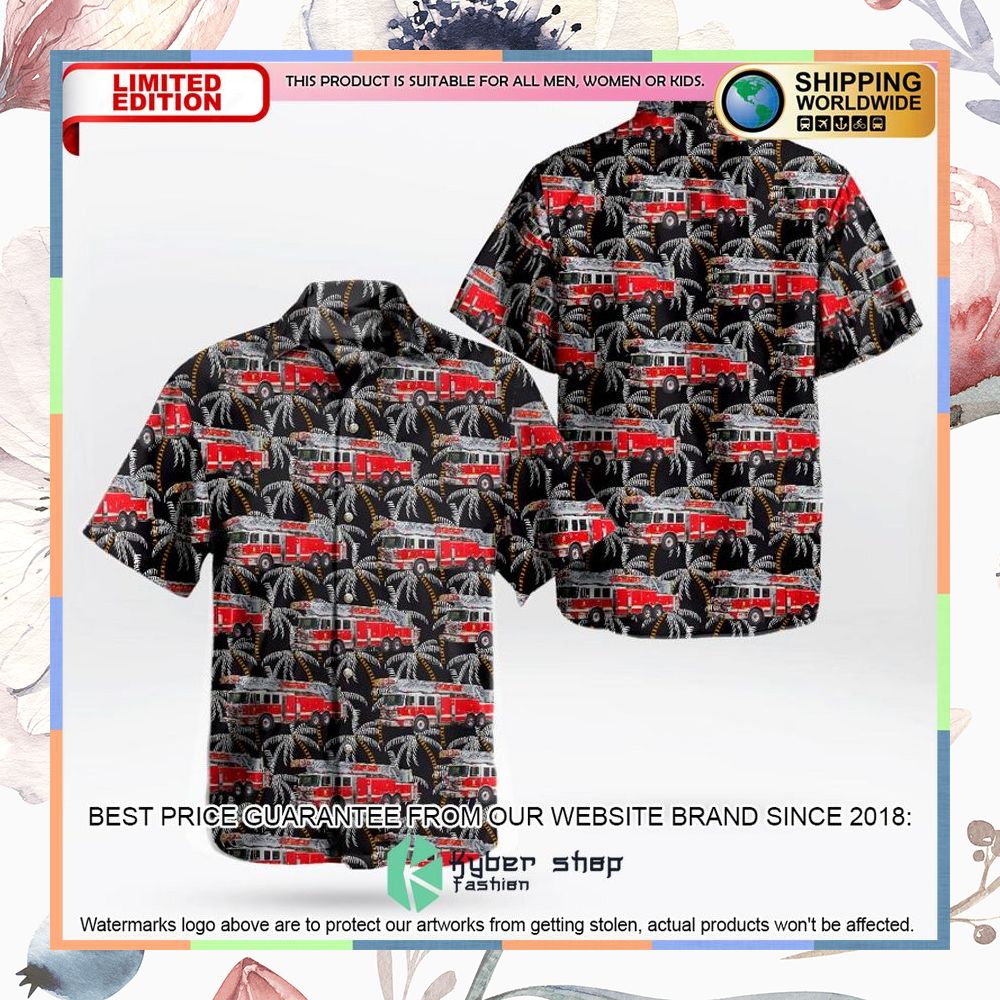 College Park Volunteer Fire Department Hawaiian Shirt 3 college park volunteer fire department hawaiian shirt 1 281