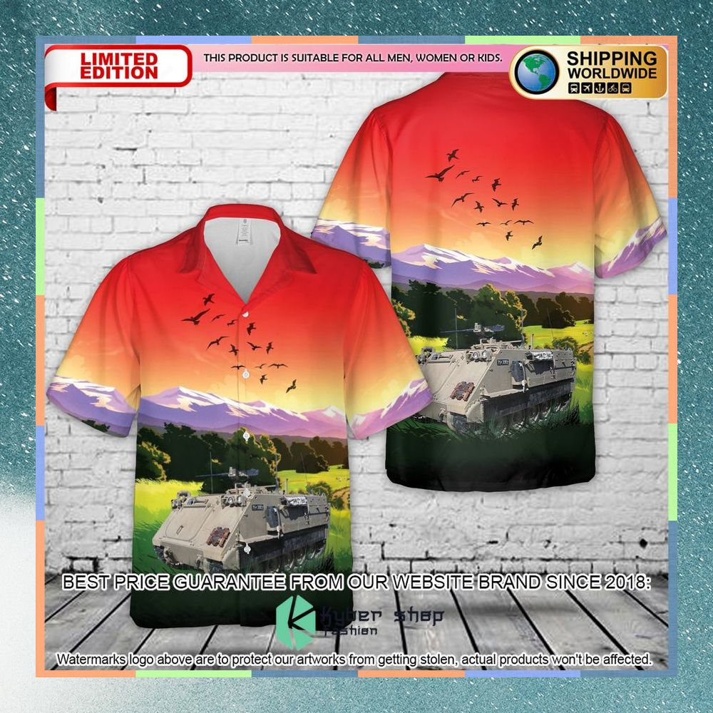 colombian army m113a1 apc hawaiian shirt 1 799