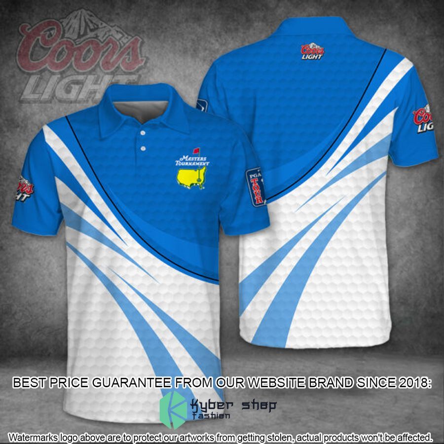 coors light golf master tournament polo shirt 1 719