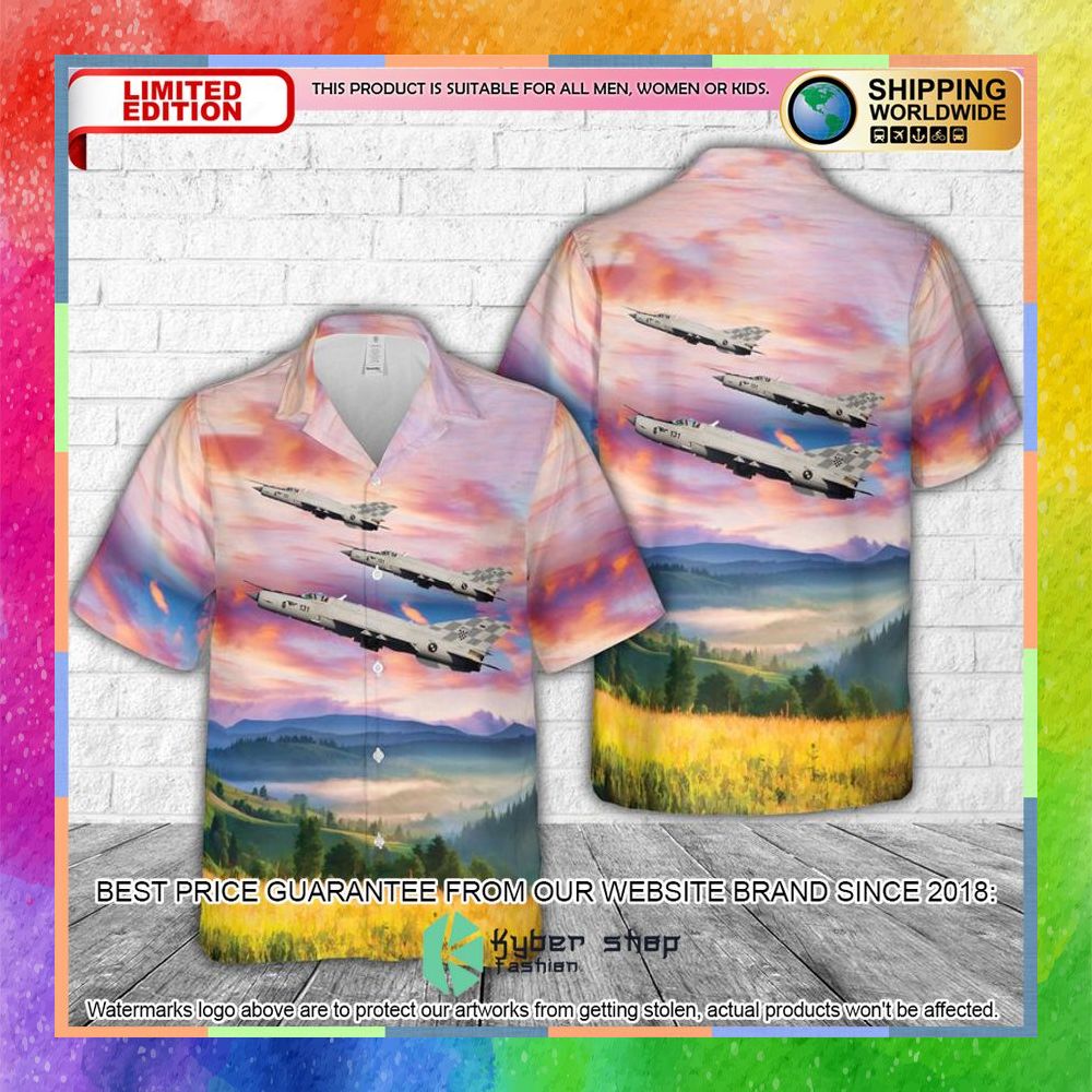 Croatian Air Force Mikoyan Gurevich MIG 21BIS Hawaiian Shirt 3 croatian air force mikoyan gurevich mig 21bis hawaiian shirt 1 151