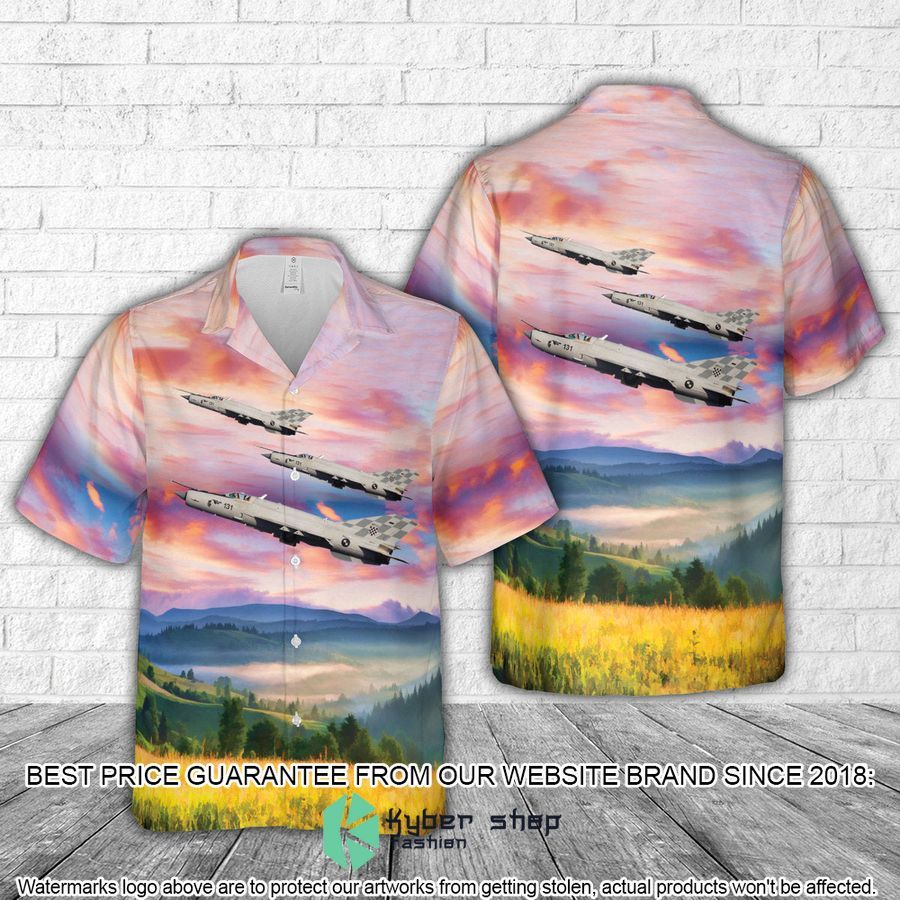 croatian air force mikoyan gurevich mig 21bis hawaiian shirt 1 404