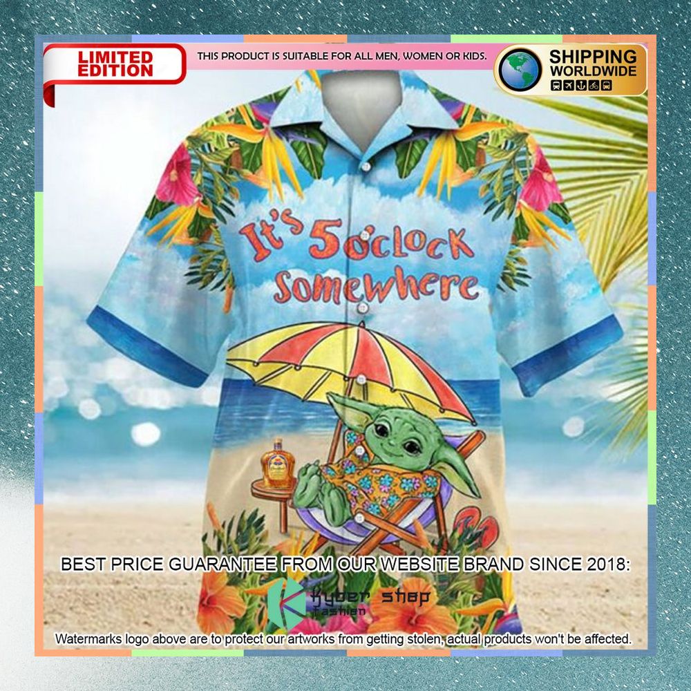 Crown Royal Baby Yoda Hawaiian Shirt 3 crown royal baby yoda hawaiian shirt 1 322