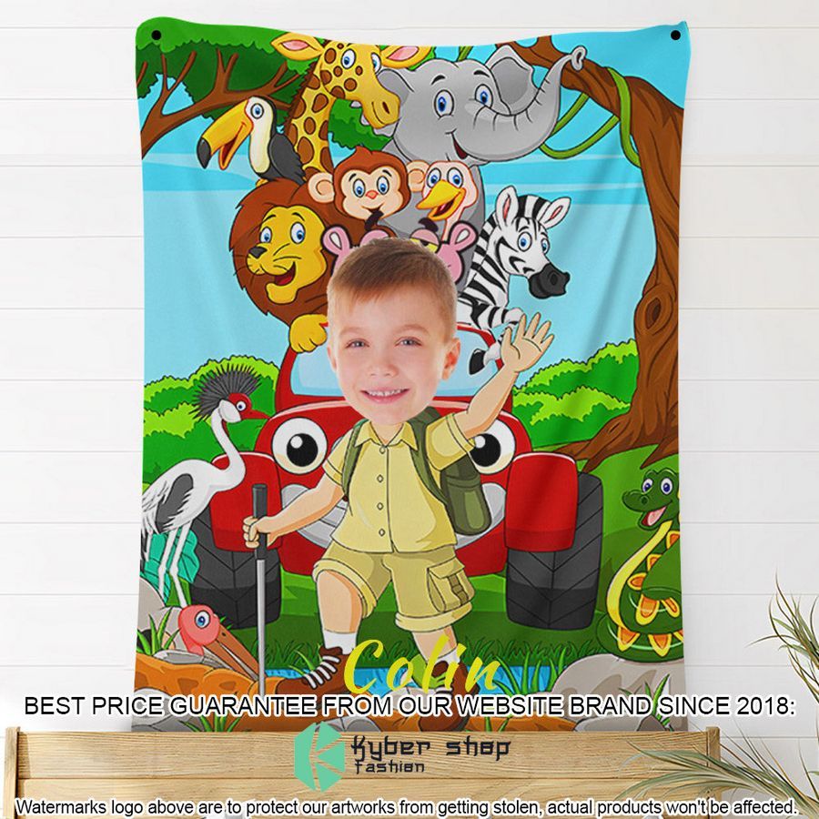 custom photo detector boy blanket 2 397