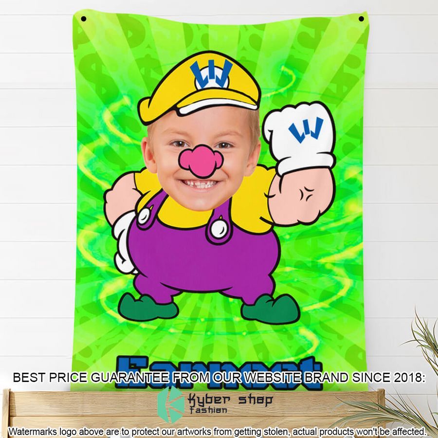 Custom Photo Wario Blanket 3 custom photo wario blanket 3 61
