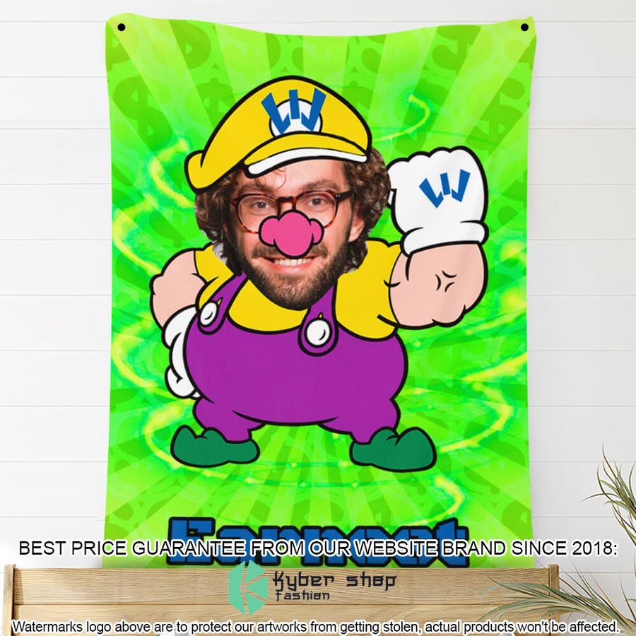 Custom Photo Wario Blanket 4 custom photo wario blanket 4 556