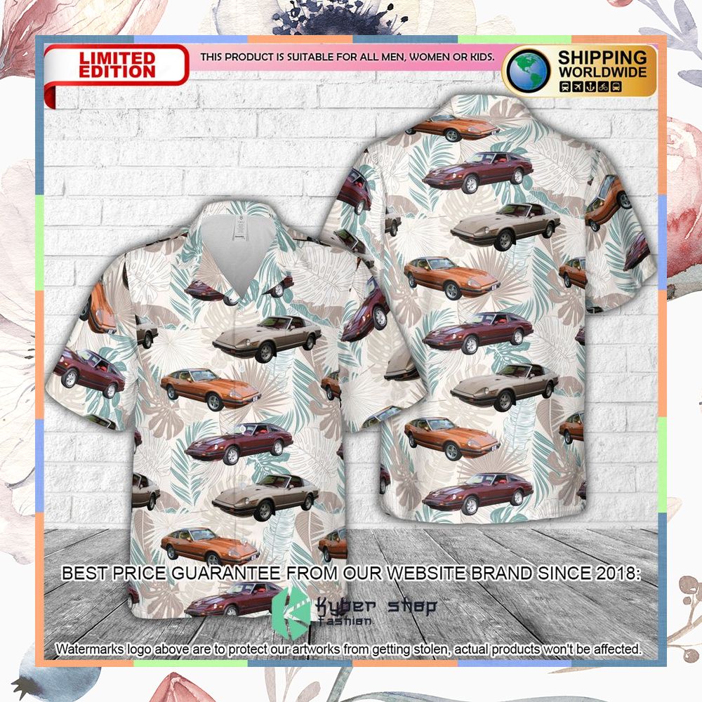 Datsun 280 ZX Hawaiian Shirt 3 datsun 280 zx hawaiian shirt 1 188