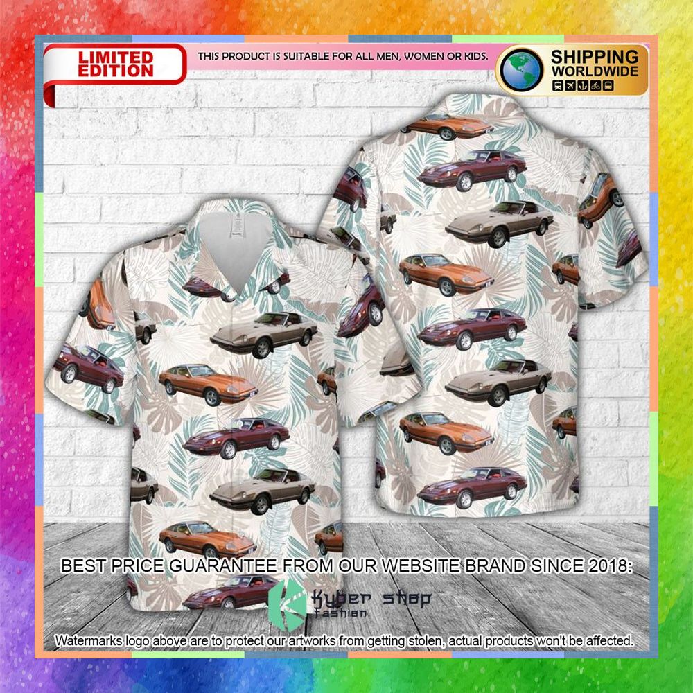 Datsun 280 ZX Hawaiian Shirt 3 datsun 280 zx hawaiian shirt 1 558