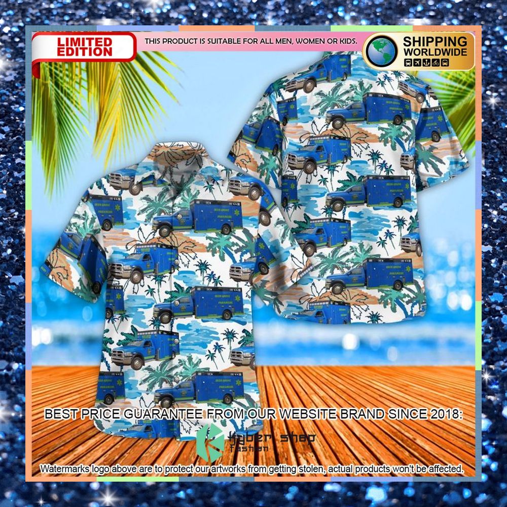 deer grove ems hawaiian shirt 1 776