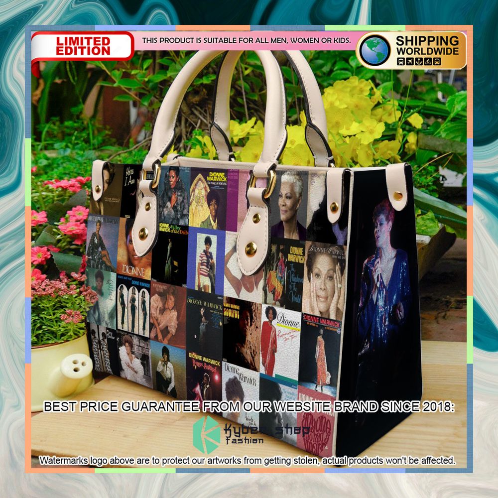Dionne Warwick Leather Handbag 3 dionne warwick leather handbag 1 791