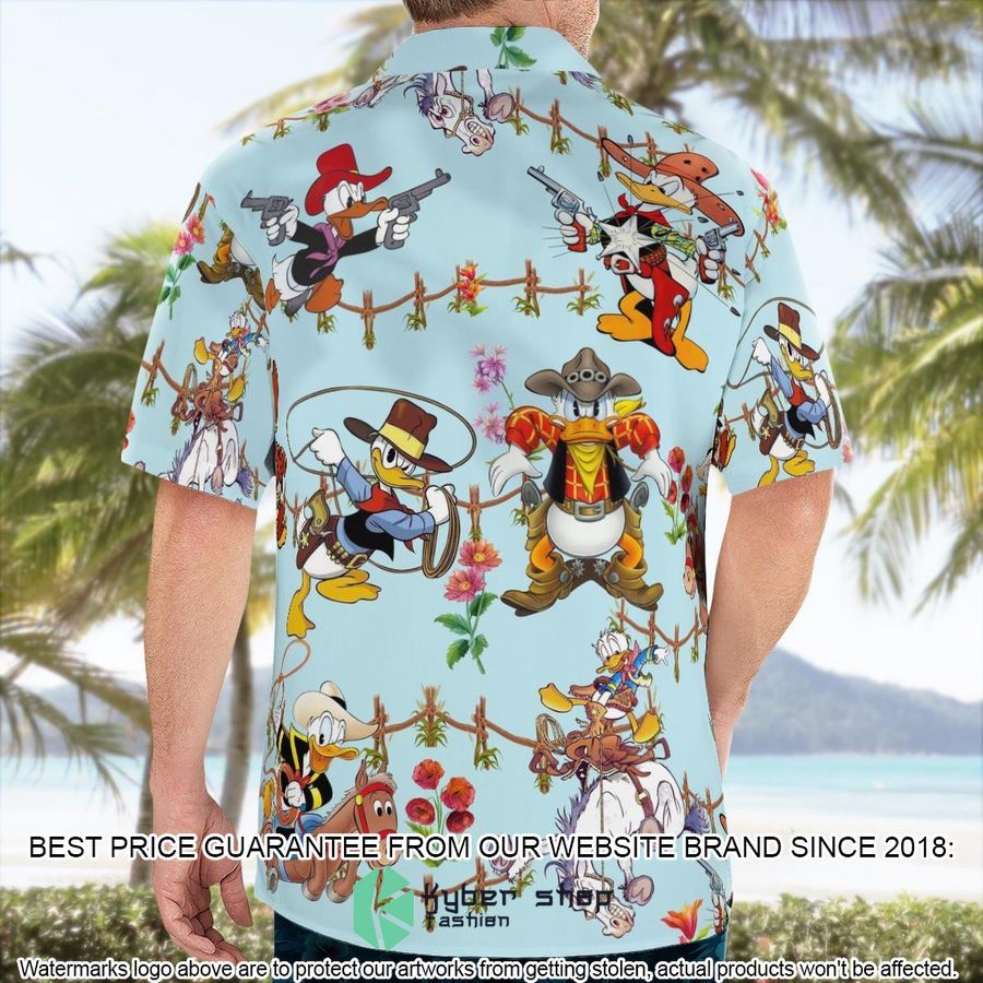 donald duck pirates summer beaches hawaiian shirt 2 628