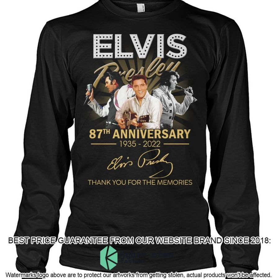 Elvis Presley 87th Anniversary Thank You For The Memories Shirt, Hoodie 4 elvis presley 87th anniversary thank you for the memories shirt hoodie 4 441