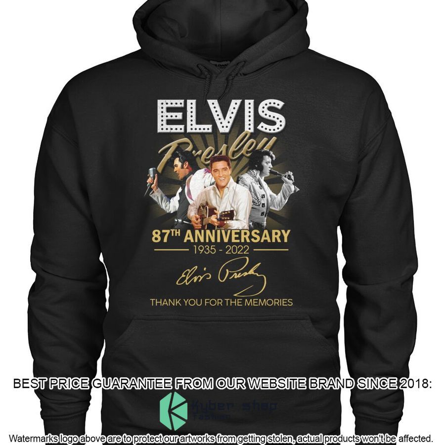 Elvis Presley 87th Anniversary Thank You For The Memories Shirt, Hoodie 5 elvis presley 87th anniversary thank you for the memories shirt hoodie 5 623