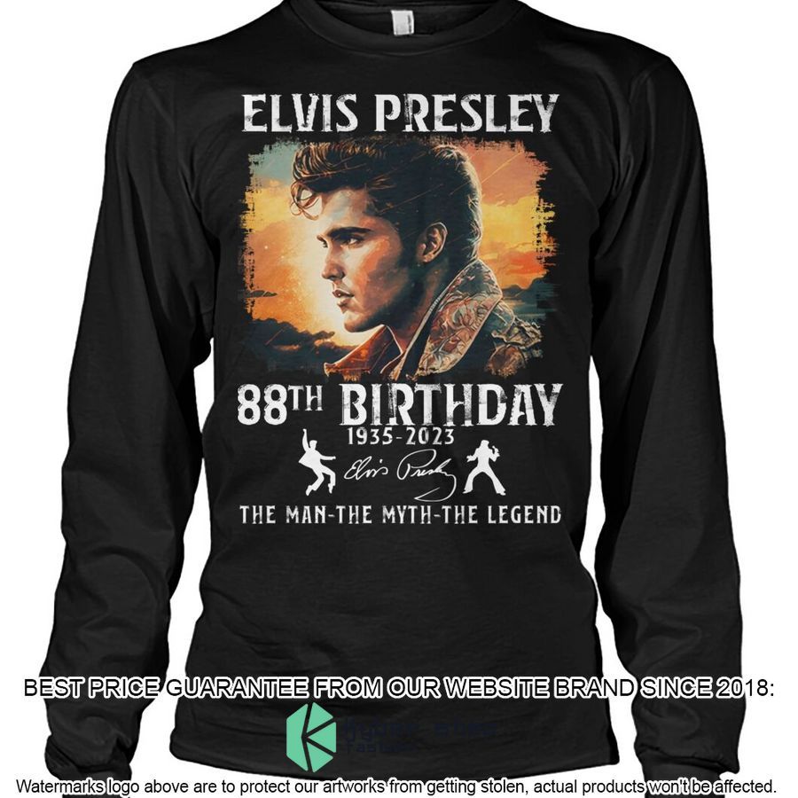 Elvis Presley 88th Birthday The Man The Myth The Legend Shirt, Hoodie 4 elvis presley 88th birthday the man the myth the legend shirt hoodie 4 840