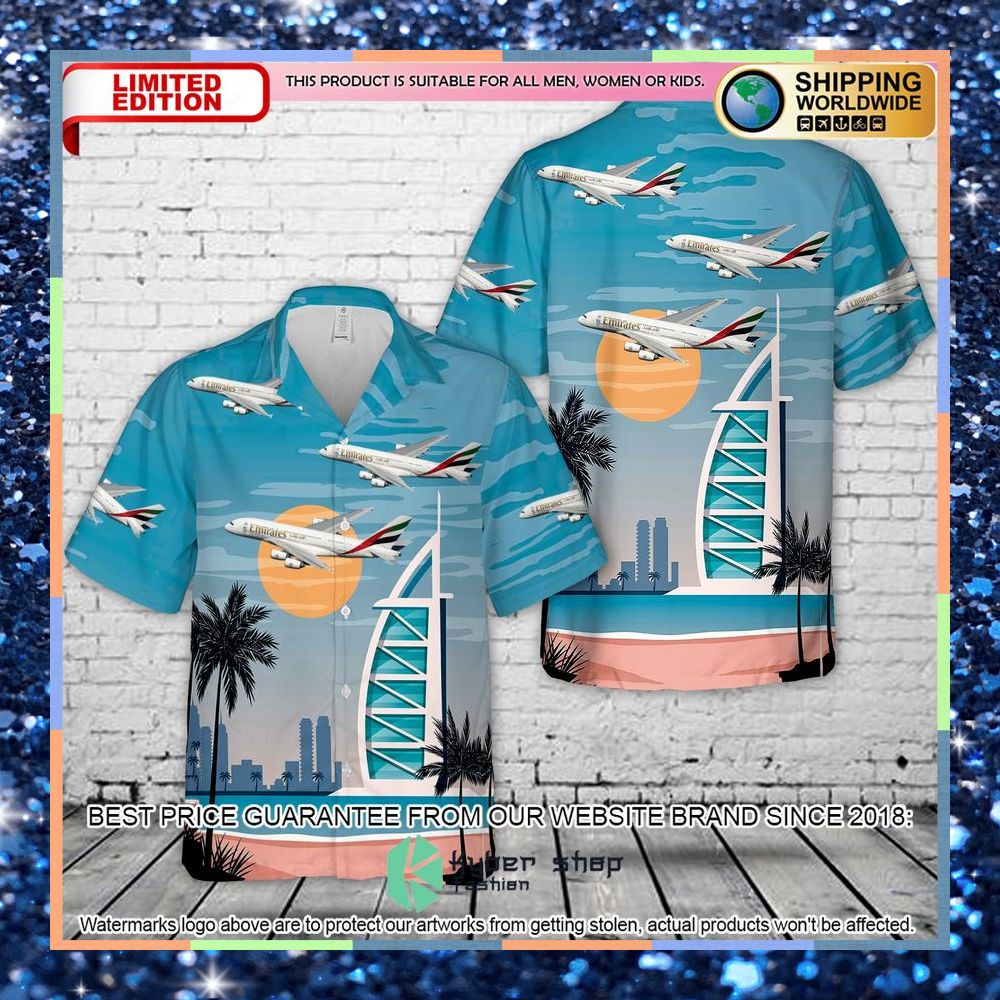 emirates airline a380 800 hawaiian shirt 1 56