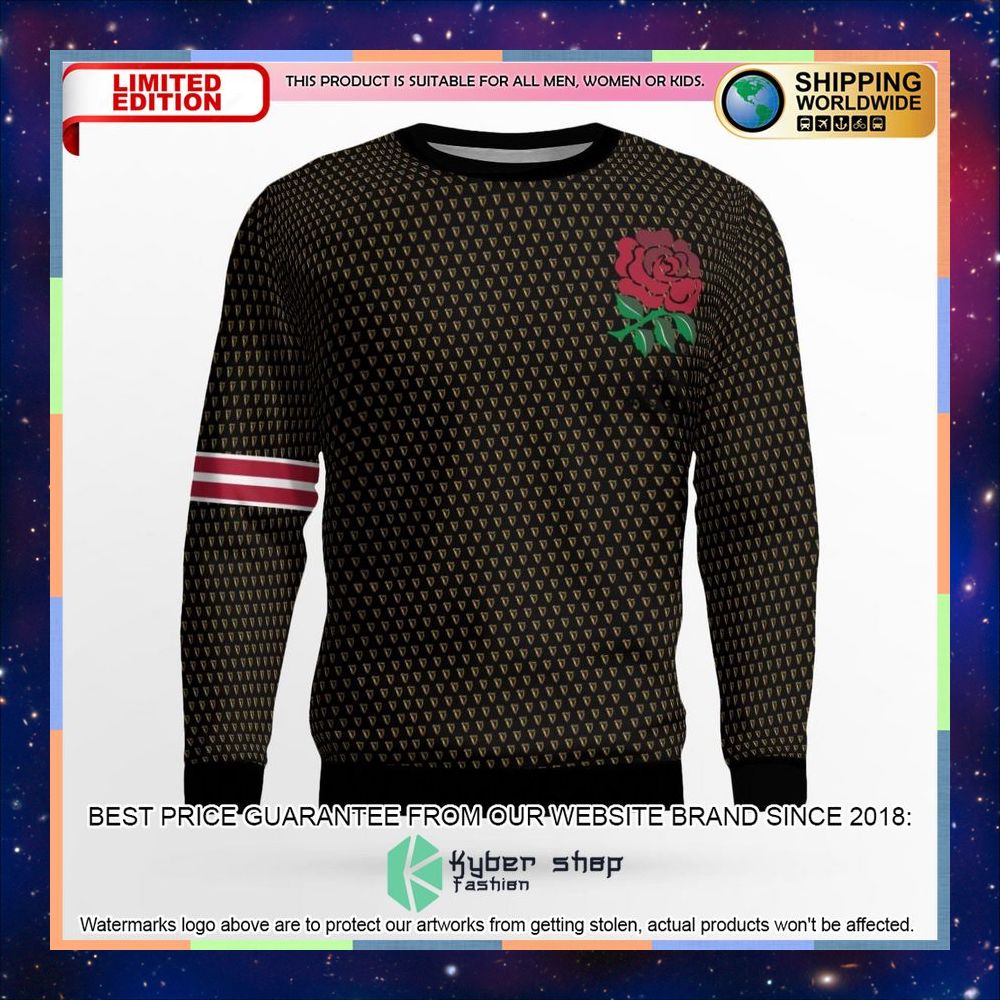 England Rugby Team 2023 Guinness Sweater 2 959