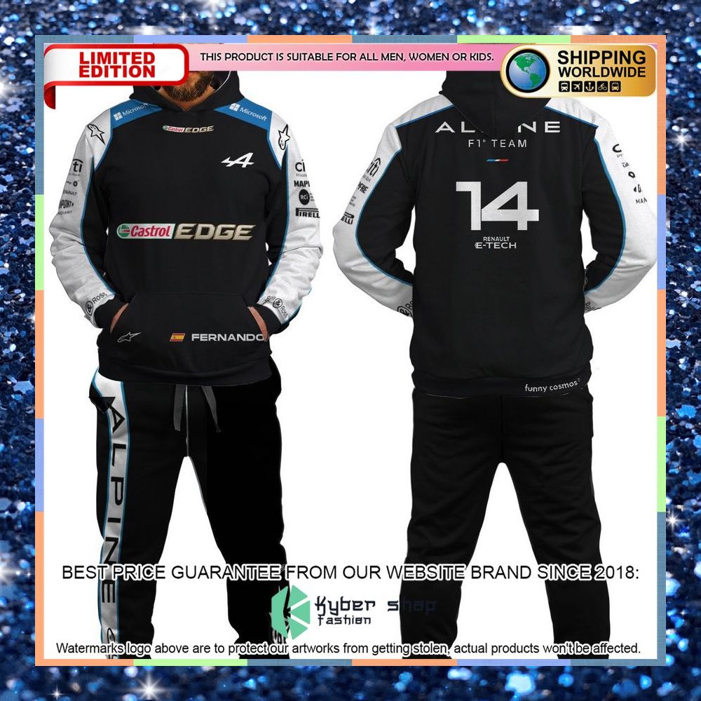 Fernando Alonso Formula 1 Hoodie and Long Pants 9 fernando alonso formula 1 hoodie long pants 2 245