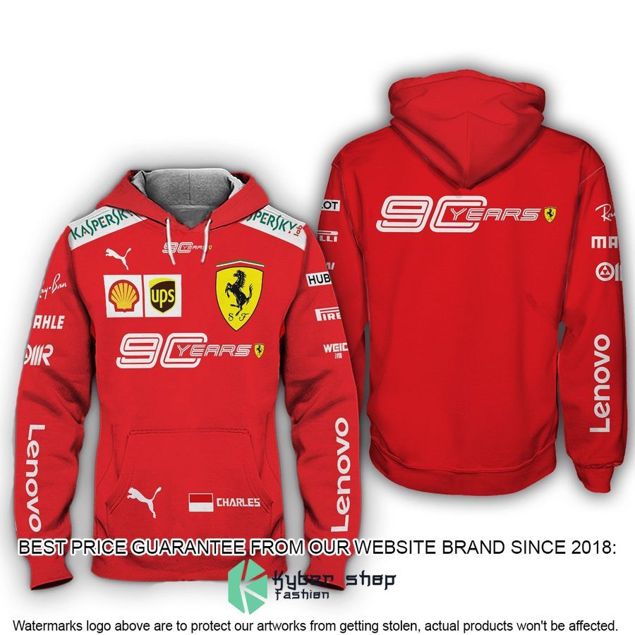 ferrari 90 years hoodie long pants 1 556