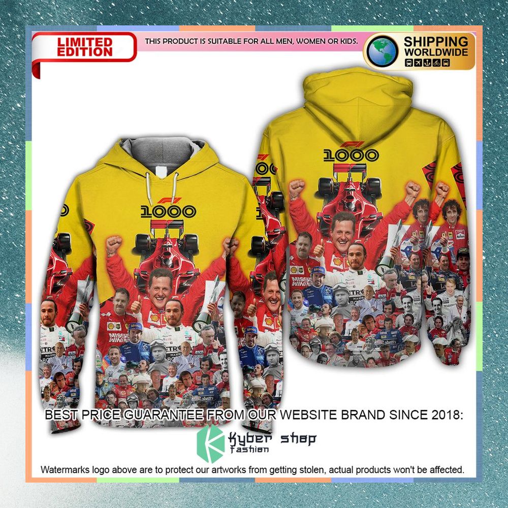 Formula One Grand Prix Happy 1000Th Race Hoodie and Long Pants 6 formula one grand prix happy 1000th race hoodie long pants 1 346
