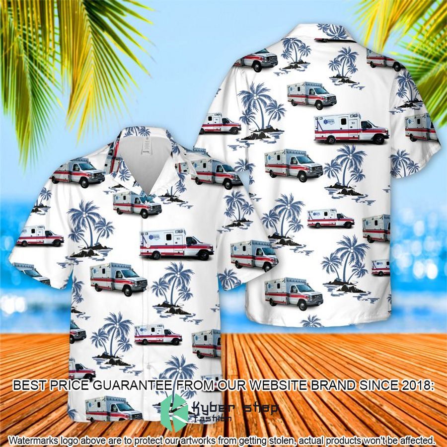 gates county rescue ems hawaiian shirt 1 323