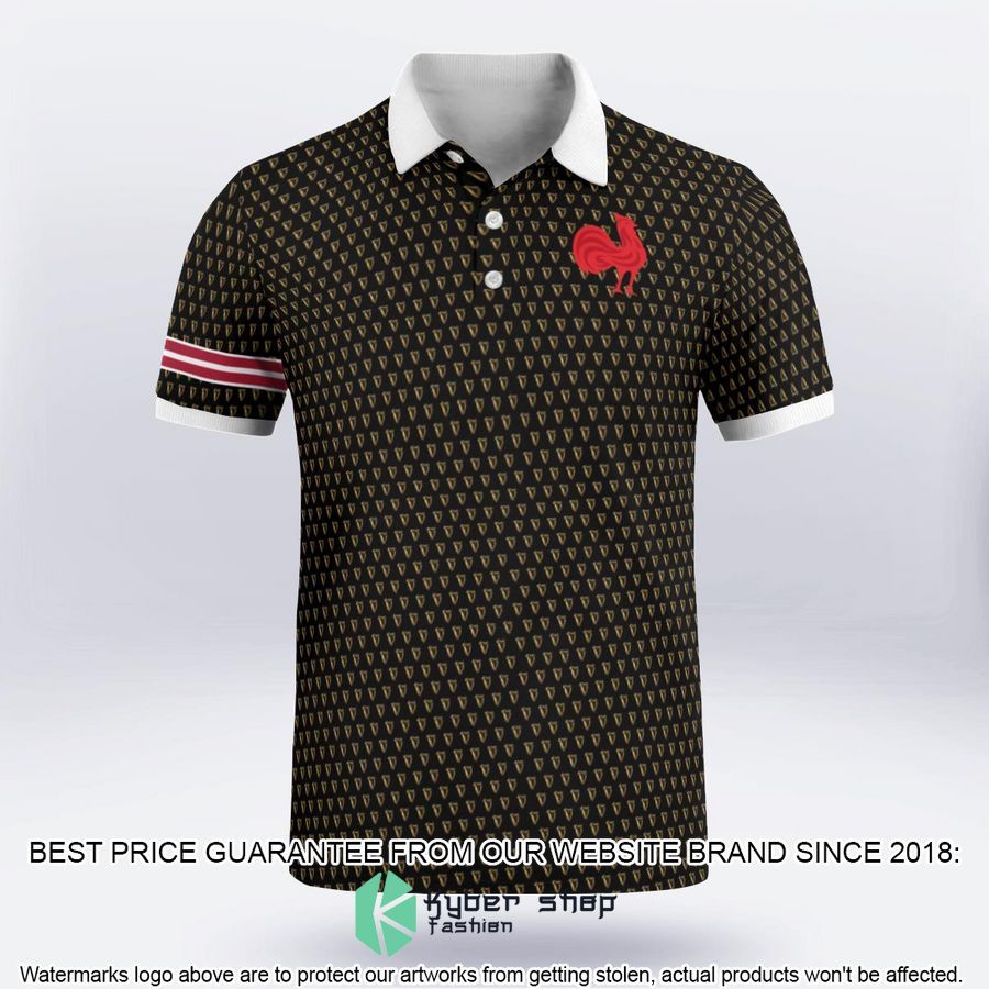 Guinnes France Rugby Team Polo Shirt 9 guinnes france rugby team polo shirt 9 537