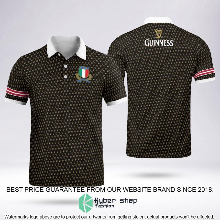 Guinnes Italy Rugby Team Polo Shirt 6 guinnes italy rugby team polo shirt 6 514
