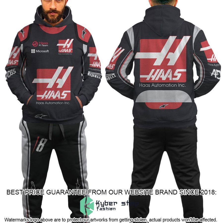haas team formula one grand prix 2018 hoodie long pants 2 878
