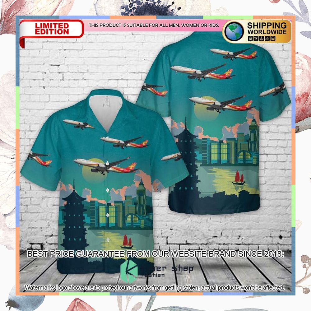 hainan airlines airbus a330 300 hawaiian shirt 1 875