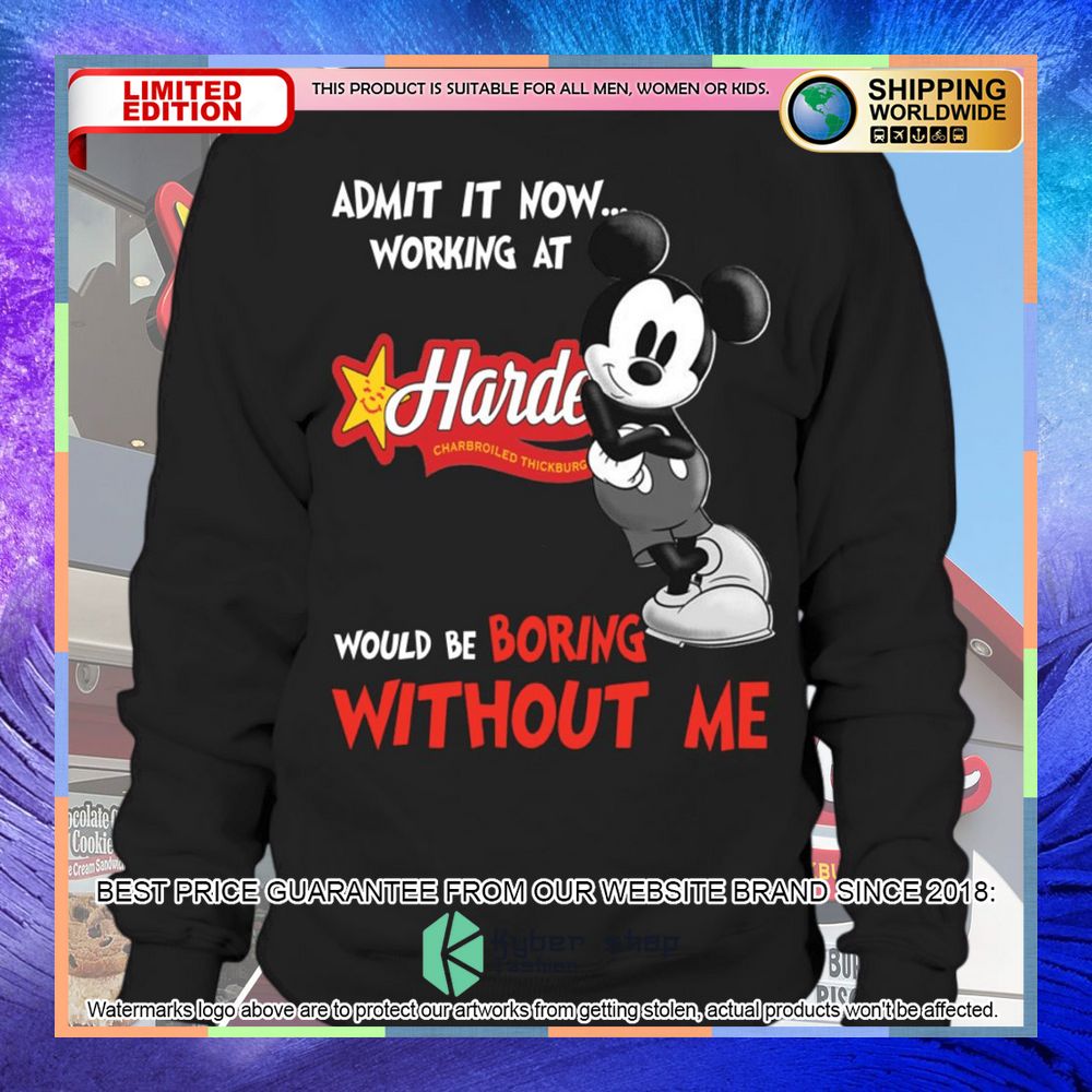 hardees mickey mouse admit it now shirt hoodie 3 799
