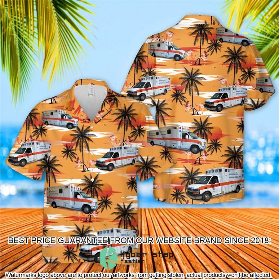 henderson county ems hawaiian shirt 1 599